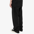 Rick Owens DRKSHDW Men's MT Lightweight Drawstring Long Pant in Black