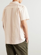 YMC - Malick Striped Cotton-Jacquard Shirt - White