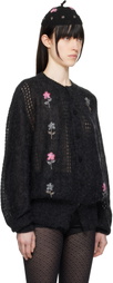 Magliano Black Cormio Edition Cormagliano Mohair Cardigan