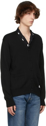 WACKO MARIA Black Classic 'Guilty Parties' Cardigan