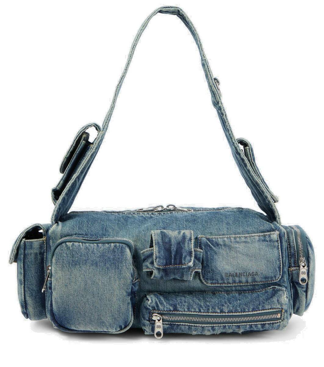 Balenciaga - Le Cagole Heart Mini leather crossbody bag