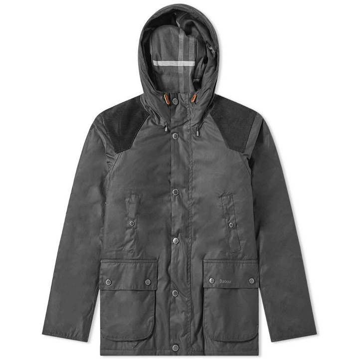 Photo: Barbour Louth Wax Jacket Black