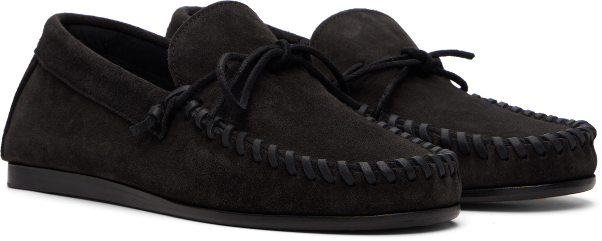 Isabel Marant Black Fitzo Loafers