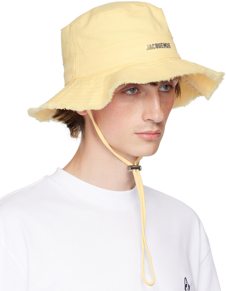 JACQUEMUS Yellow 'Le bob Artichaut' Hat Jacquemus