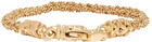 Emanuele Bicocchi Gold Crocheted Bracelet