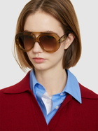 LOEWE Curvy Mask Sunglasses