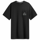 Patagonia Men's Chouinard Crest Pocket Responsibili-T-Shirt in Ink Black