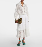 Loewe Paula's Ibiza Ola Small raffia shoulder bag