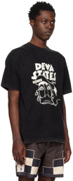 DEVÁ STATES Black Printed T-Shirt