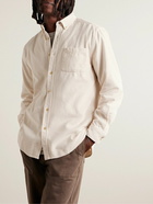 Portuguese Flannel - Lobo Cotton-Corduory Shirt - White