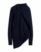 A. w.a. k.e. Mode Womens Sweater in Navy