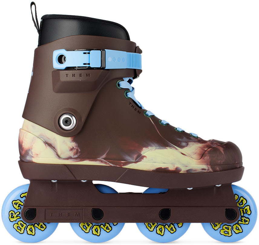 THEM SKATES Grey Them 909 Complete V4 Roller Blades THEM SKATES