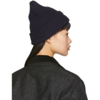 Noah NYC Navy Core Logo Beanie