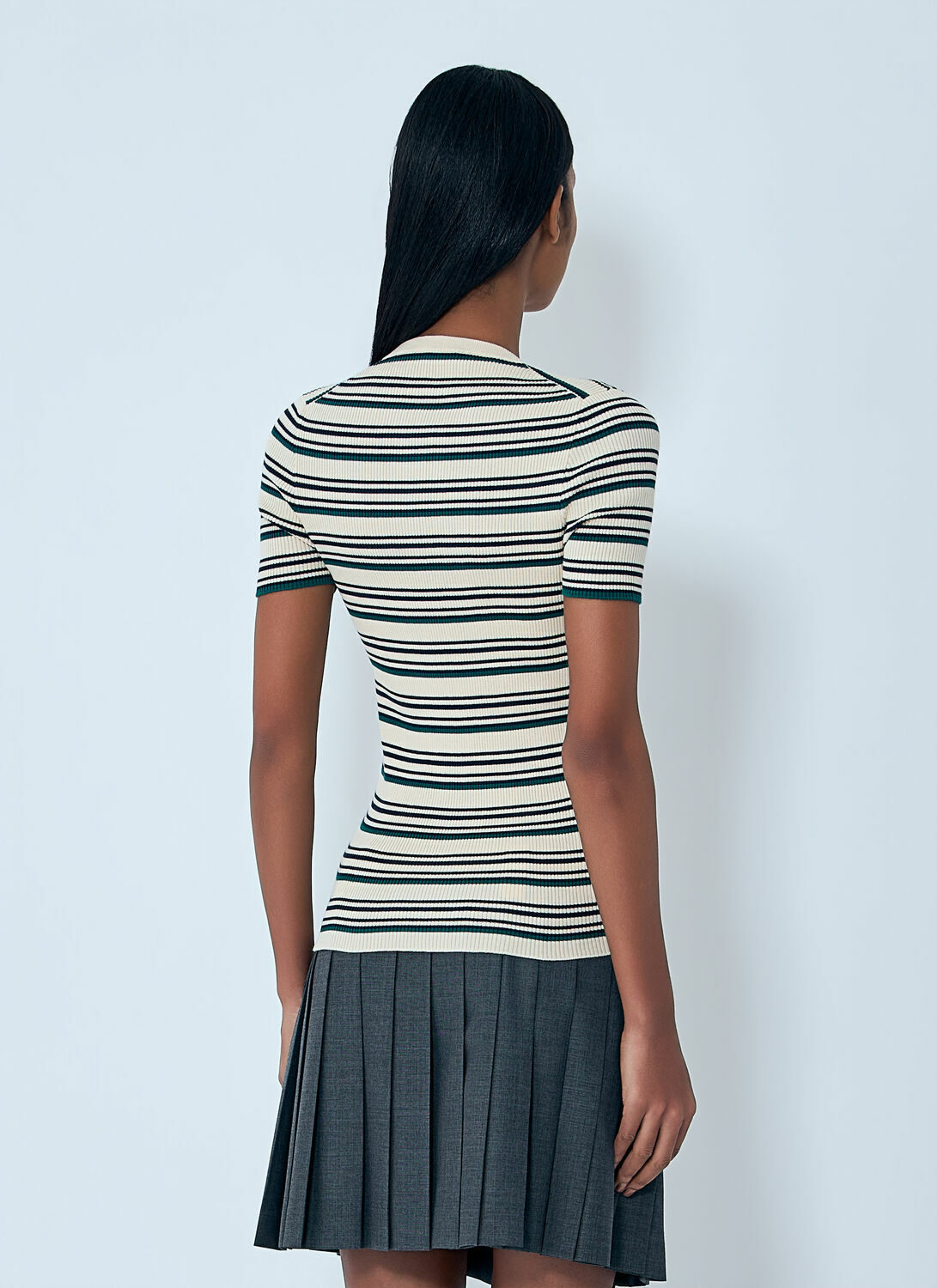 Miu Miu Stripes T-Shirt