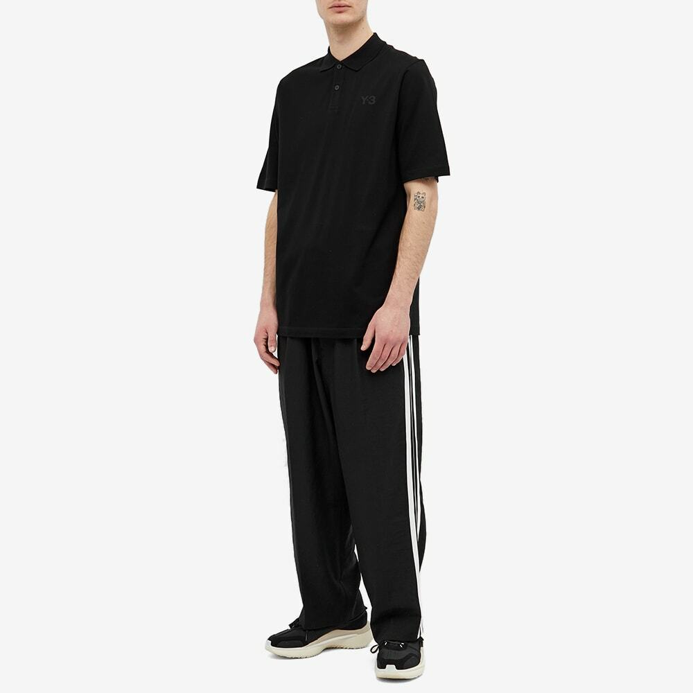 Y-3 Men's Classic Logo Polo Shirt in Black
