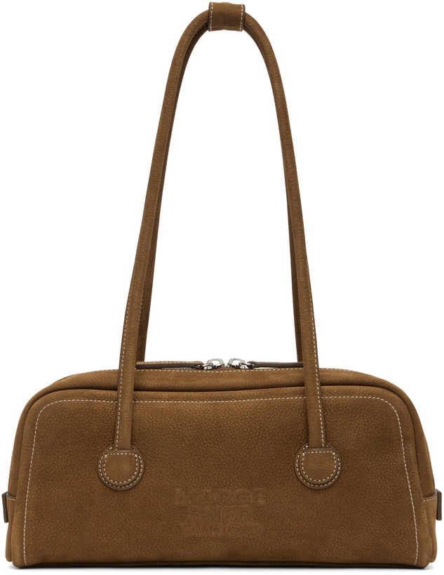 Photo: MARGESHERWOOD Brown Soft Boston EW Bag