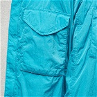 C.P. Company Men's Chrome-R Zip Overshirt in Tile Blue