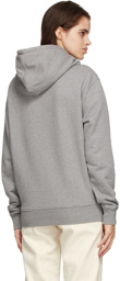 AMI Alexandre Mattiussi Grey Ami De Coeur Hoodie