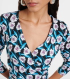 Diane von Furstenberg Julian printed silk midi dress
