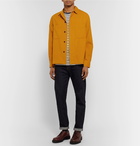 Mr P. - Cotton-Corduroy Overshirt - Yellow