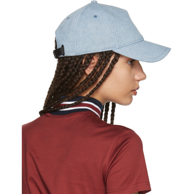 Rag and Bone Blue Denim Marilyn Baseball Cap Rag and Bone display picture 2
