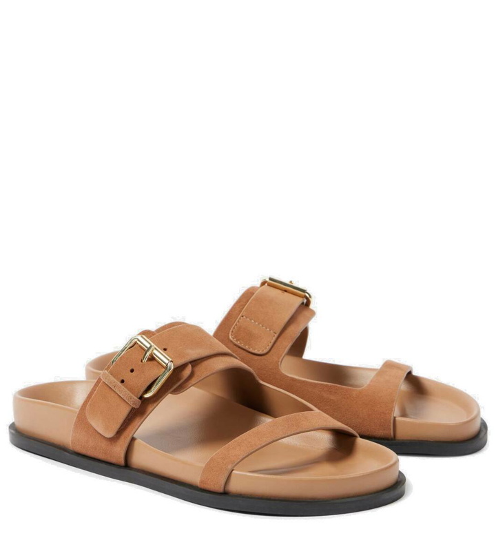 Photo: A. Emery Prince suede sandals