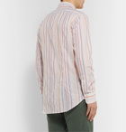 Etro - Slim-Fit Striped Cotton-Blend Shirt - White