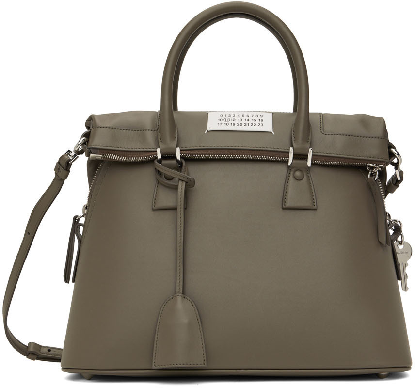 Maison Margiela Taupe 5AC Medium Bag Maison Margiela