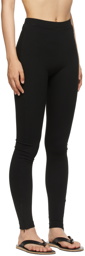 TOTEME Black Zip Leggings