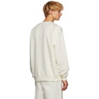 Acne Studios White Hippo Crewneck Sweatshirt