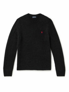 Polo Ralph Lauren - Logo-Embroidered Knitted Sweater - Black