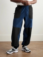 Nike - ACG Wolf Tree Panelled Polartec® Fleece and Nylon Sweatpants - Blue