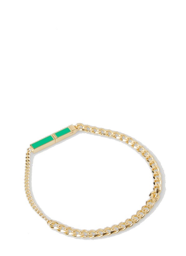 Photo: ID Curb Chain Bracelet in Gold