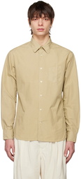 Officine Générale Khaki Benoit Shirt