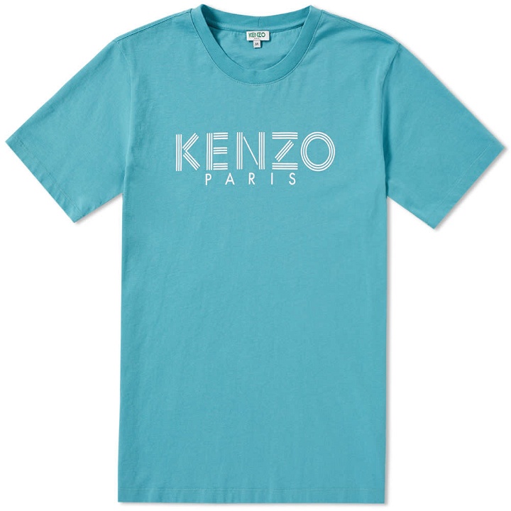 Photo: Kenzo Paris Logo Tee Blue