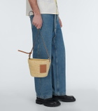 Loewe - Pochette raffia basket bag