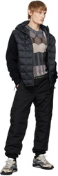 TAION Black SC Down Track Pants