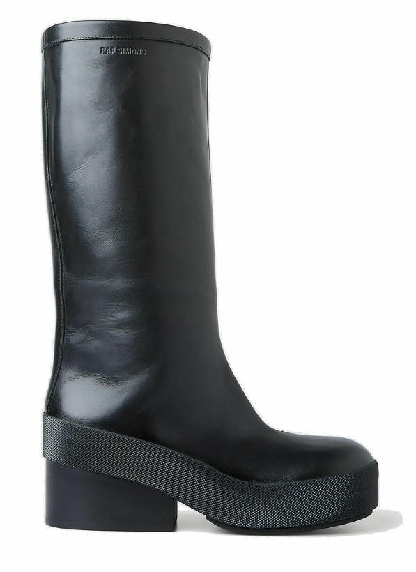 Photo: Round Toe Boots in Black