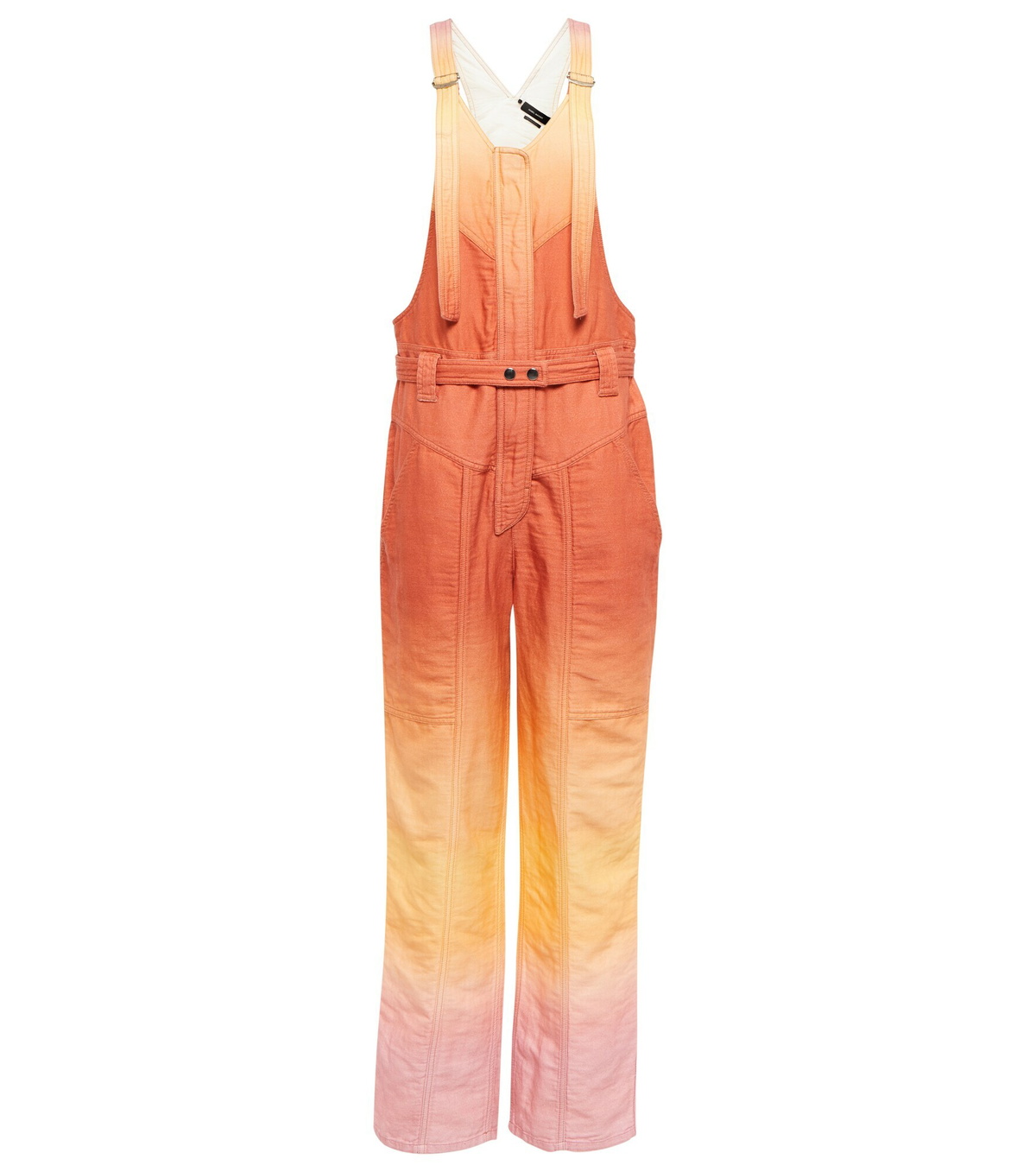 Isabel Marant - Keishatd dégradé cotton and linen jumpsuit