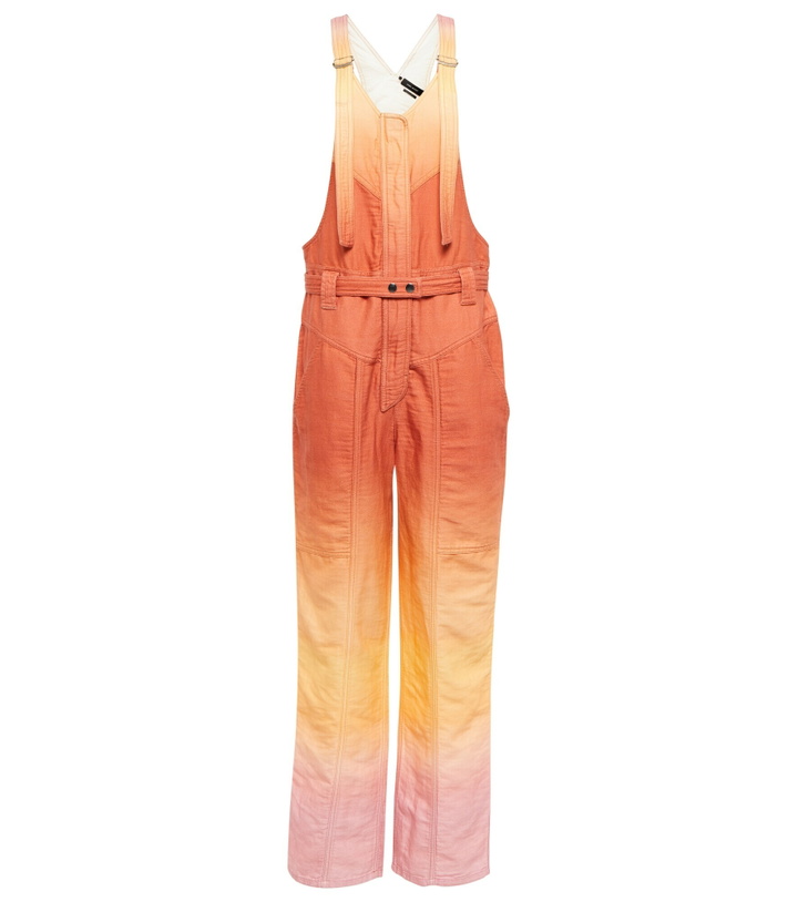 Photo: Isabel Marant - Keishatd dégradé cotton and linen jumpsuit