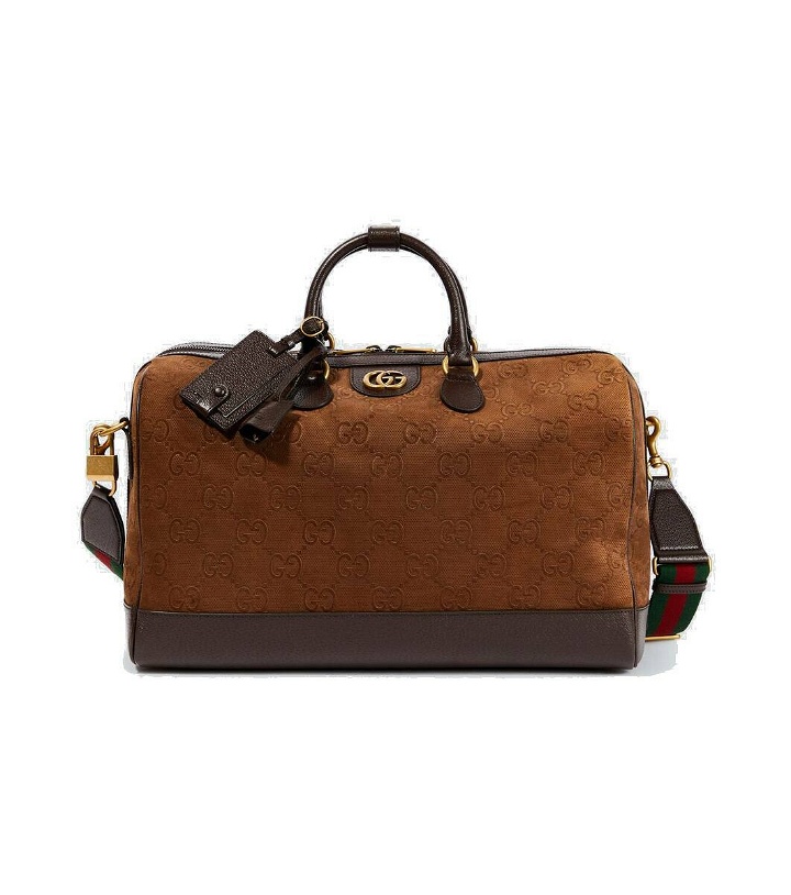 Photo: Gucci GG leather duffel bag