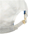 Adidas Adicolor Mongram Baseball Cap in Cream White
