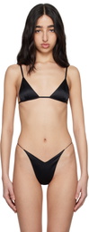 DU CIEL Black Fil Bralette