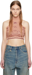 AMIRI Pink Bandana Tank Top