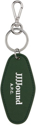 A.P.C. Green JJJJound Edition Hotel Keychain