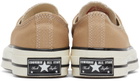 Converse Tan Chuck 70 Low-Top Sneakers