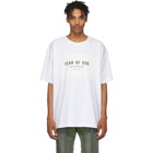 Fear of God White Sixth Collection T-Shirt
