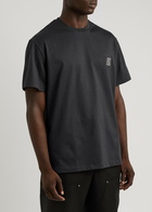 Wooyoungmi Logo Cotton T-shirt Grey