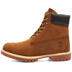 Timberland Men's 6" Premium Boot in Rust Nubuck