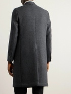 Caruso - Double-Breasted Wool and Cashmere-Blend Coat - Gray
